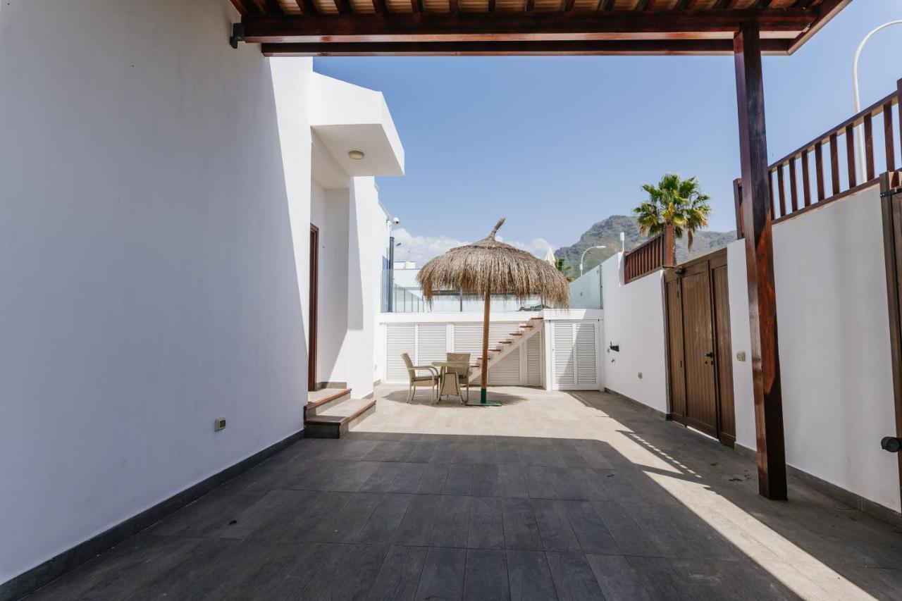 Sunset White Villa - Ocean View, Jakuzzi, Heated Pool, Air-Conditioning, Grill Playa de las Americas  Bagian luar foto